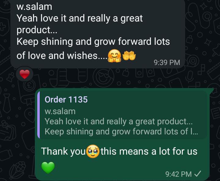 Olnim customer review