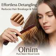 Olnim Neem Wood Combs Bundle 02