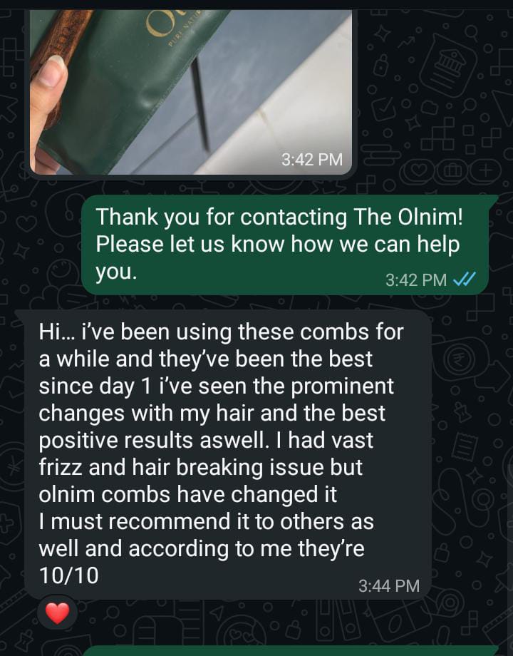 Olnim customer review