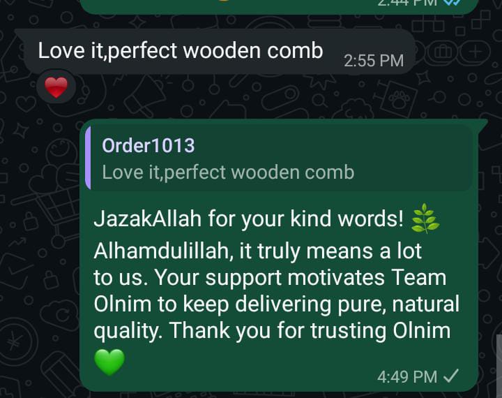 Olnim customer review