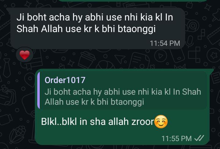 Olnim customer review