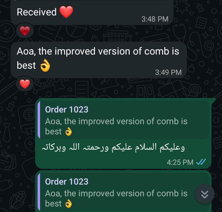 Olnim customer review