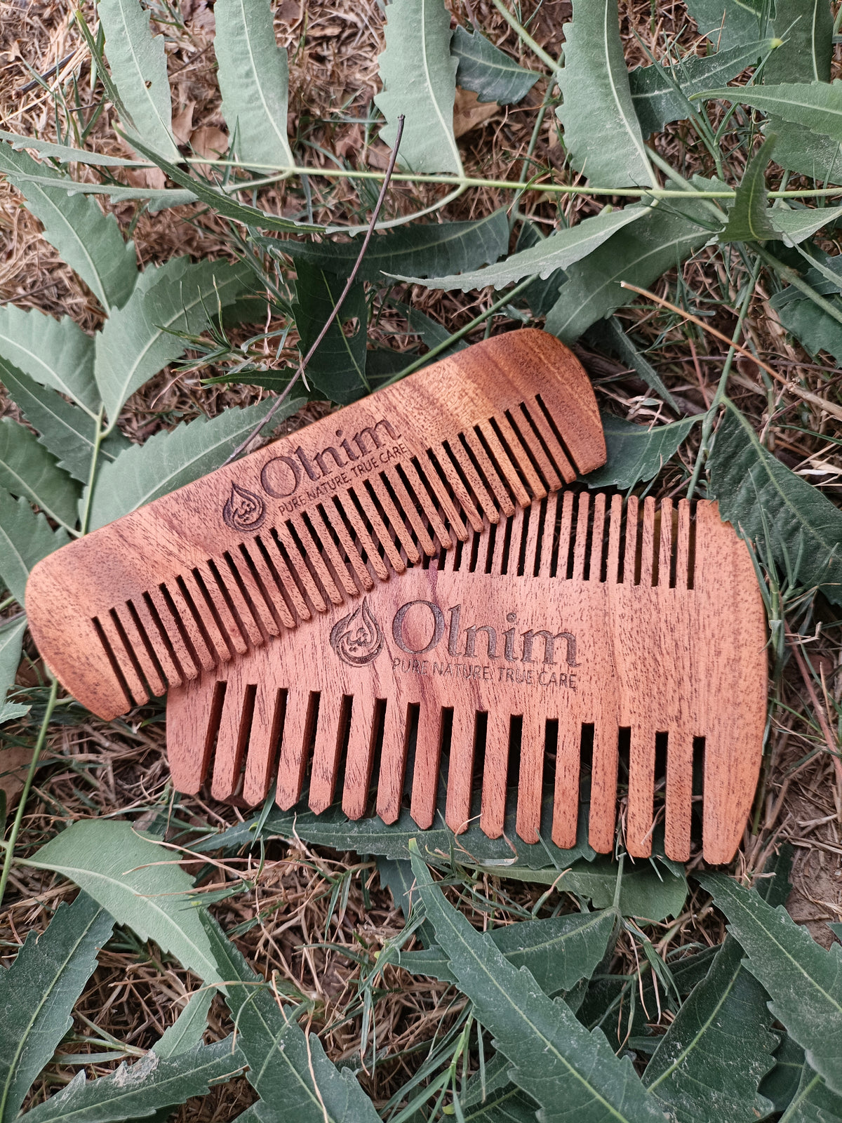 Olnim Neem Wood Combs Bundle 03