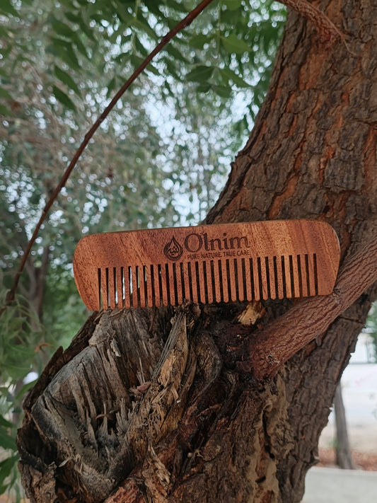 Precision Styling Neem Wood Comb
