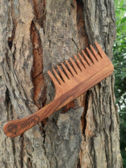 Olnim Signature Neem Wood Comb